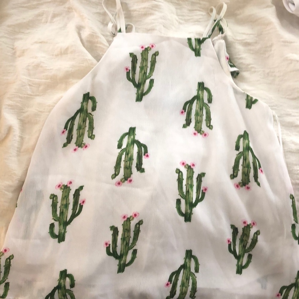 Cactus dress top